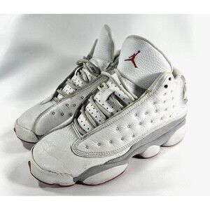 Nike Air Jordan 13 Retro Kids 4.5Y  Wolf Grey Sneakers DJ3003-160